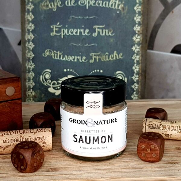 Rillettes de saumon - 100g Groix & Nature