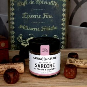 Rillettes de sardine au piment d’Espelette - 90g Groix & Nature