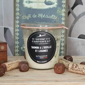 Saumon à l’oseille et légumes 400g - Toupine & Cabesselle